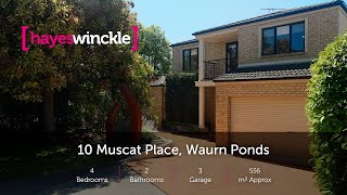 10 Muscat Court Waurn Ponds  Hayeswinckle [upl. by Fenn36]