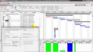 Tutorial Project libre Configuración de duración modificación de calendarios [upl. by Nevs963]