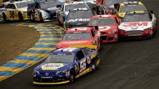 NASCAR Highlights  ToyotaSave Mart 350 Sonoma 2013 [upl. by Bik]