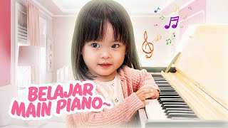 YUKACHAN BELAJAR MAIN PIANO  vlog [upl. by Tanya]