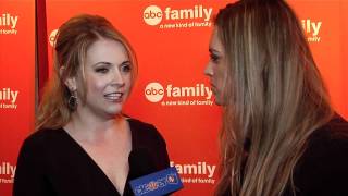 Melissa Joan Hart Melissa amp Joey ABC Family Upfronts Interview [upl. by Deni441]