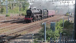 Crewe Camera Cheshire UK  Railcam LIVE [upl. by Akceber]