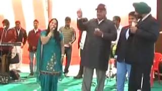 mere pind dian gallian Live AMRITA VIRK [upl. by Yht]