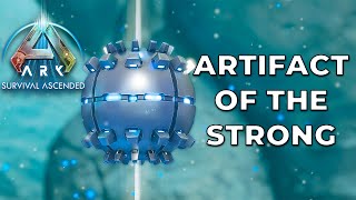 How to Find the Artifact of the Strong  The Island Ark Survival Ascended 2024 [upl. by Ahsitam100]