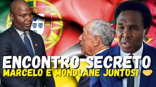 Encontro Histórico Venâncio Mondlane e Presidente Marcelo em Portugal [upl. by Anitsirc]