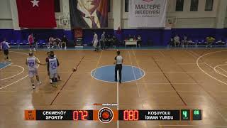 altyapibasketcom Master Basketball League BE GRUP A 2 TUR ÇEKMEKÖY SPORTİF VS KOŞUYOLU İDMAN YURDU [upl. by Roanne]