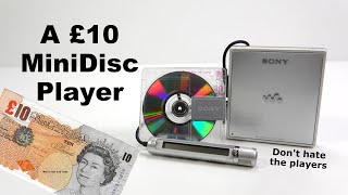 A MiniDisc Player for £10  Will it work What’s the catch [upl. by Wilsey]