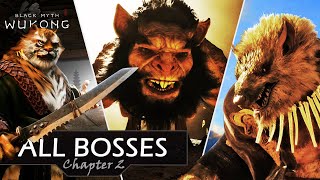 All Bosses in Black Myth Wukong Chapter 2 [upl. by Billy]