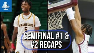 Mens SWAC Tournament Semifinal 1 and Semifinal 2 recaps hbcus swac supportswacbasketball [upl. by Elletse857]