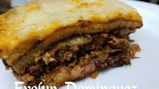 How to make Puerto Rican Pastelon [upl. by Lek640]