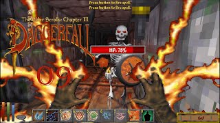 Daggerfall Playthrough  Part 9 More Questing for the temple Pure Mage Playthrough [upl. by Nwahsid564]