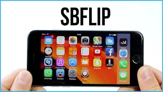 SBFlip  Activer le mode paysage du SpringBoard sur iOS 8 [upl. by Sumetra]