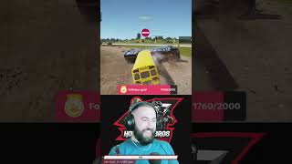 Wreckfest is just chaos and we love it gaming driving funny funnyvideo [upl. by Olzsal]