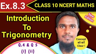 Ex 83 q4 q5 i ii  Introduction To Trigonometry Class 10 Ncert Math mhkclasses [upl. by Naz]