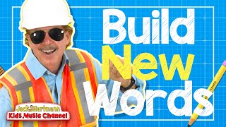 Build New Words  Prefix and Suffix for Kids  Jack Hartmann [upl. by Ormsby]