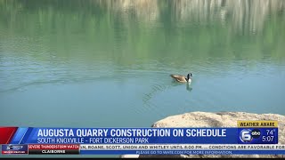 Augusta Quarry construction on schedule [upl. by Selwyn705]