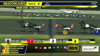 October 26 2024  Breeders Crown Final  Open Pace  Race 8 [upl. by Olav]