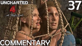 Uncharted 4 Walkthrough Part 37  Exploding Mummies amp Booby Traps Chapter 1920 [upl. by Asserak387]