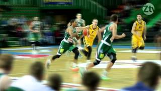 Ulanovas shakes Kaunas Sports Hall with a poster dunk [upl. by Ihab]