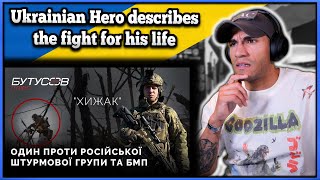 Ukrainian Hero Repels Russian Assault  Marine reacts [upl. by Guyon]