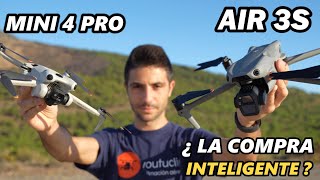 Que DRON es REALMENTE para Ti  Mini 4 PRO o AIR 3S [upl. by Nnylyahs887]