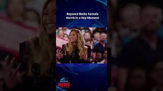 Beyoncé Backs Kamala Harris in a Key Moment [upl. by Llovera]