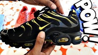 Trying on NIKE TNs Tuned 1 SUMMER COLLECTION 2016 [upl. by Nigel]