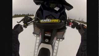 Polaris RMK Assault 2013 GoPro2 Feeling For A Wheelie [upl. by Falk]