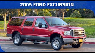 2005 FORD EXCURSION  Driving video [upl. by Gwyneth264]