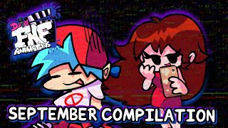 Daily FNF Animations  September Compilation [upl. by Medora]