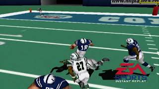 Full Game New York Jets vs Indianapolis Colts Madden 2000  Super Bowl 3 Rematch [upl. by Shea553]