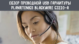 Полный обзор USBгарнитуры Plantronics Blackwire C3220A [upl. by Hterrag]