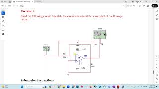 OpAmp Inverting Amplifier Design and Simulation in MultiSim  StepbyStep Guide [upl. by Nosmirc337]