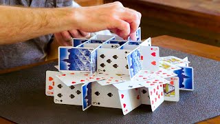 How to Stack Playing Cards  WIRED [upl. by Omiseno]