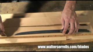 How to Make a Saya Japanese Sword Scabbard with Walter Sorrells [upl. by Brunell562]