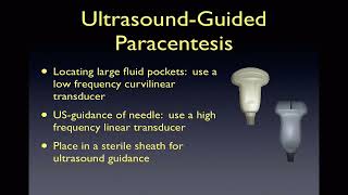 Ultrasound Guided Procedures Lumbar Puncture Paracentesis and Thoracentesis [upl. by Llednek]