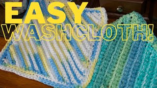 CornertoCorner Crochet Washcloth Tutorial Quick Easy and Perfect for Beginners [upl. by Mccomb179]