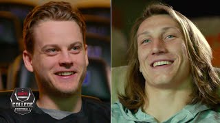 Joe Burrow and Trevor Lawrence exclusive ESPN interview  College Football Playoff [upl. by Greenman]