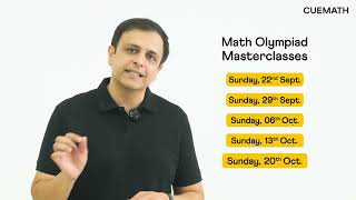 Cuemath Math Olympiad Masterclass [upl. by Llertak564]