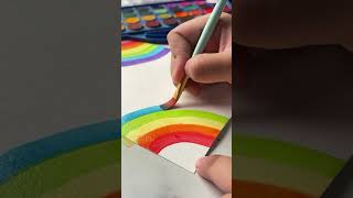 calligraphy ideas😲🩷 art calligraphy rainbow trending [upl. by Madai]