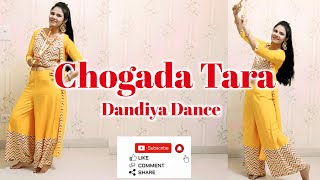 Chogada Tara Song  Dandiya Dance  Loveyatri  Garba Dance [upl. by Assirral110]