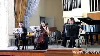 Vlasov Triptych quotThe Last Judgementquot Accordion Clarinet Cello Piano  Власов Страшный суд [upl. by Hollenbeck]