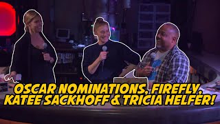 Oscar Nominations Firefly Katee Sackhoff amp Tricia Helfer [upl. by Acinehs717]