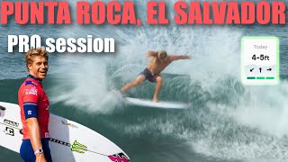 Surf City El Salvador Pro warm up session June 3rd 2024 [upl. by Cleveland]