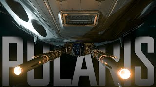 The RSI Polaris  Manning All Turrets  Star Citizen [upl. by Oric]