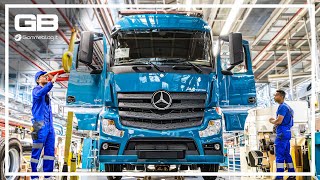 The Mercedes Actros Production Line is a Masterpiece [upl. by Sup]