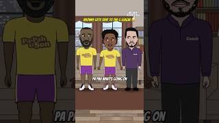 Bronny James Gets Sent To The South Bay Lakers G League Team 😂 nba nbanews [upl. by Uv]