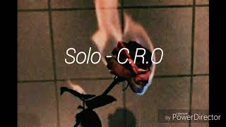 Solo  CRO letra [upl. by Karlee]