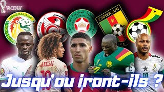 ⚽️Sénégal🇸🇳 Tunisie🇹🇳 Maroc🇲🇦 Cameroun🇨🇲Ghana🇬🇭  Jusquou irontils  Coupe du Monde 2022🏆 [upl. by Breeze728]