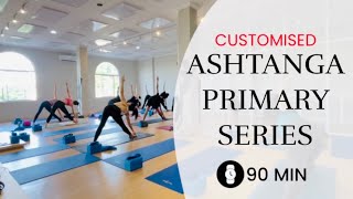 Ashtanga Primary Series 90 Minutes  Modified amp Improvised  Proper Guidance and Alignment [upl. by Osterhus]